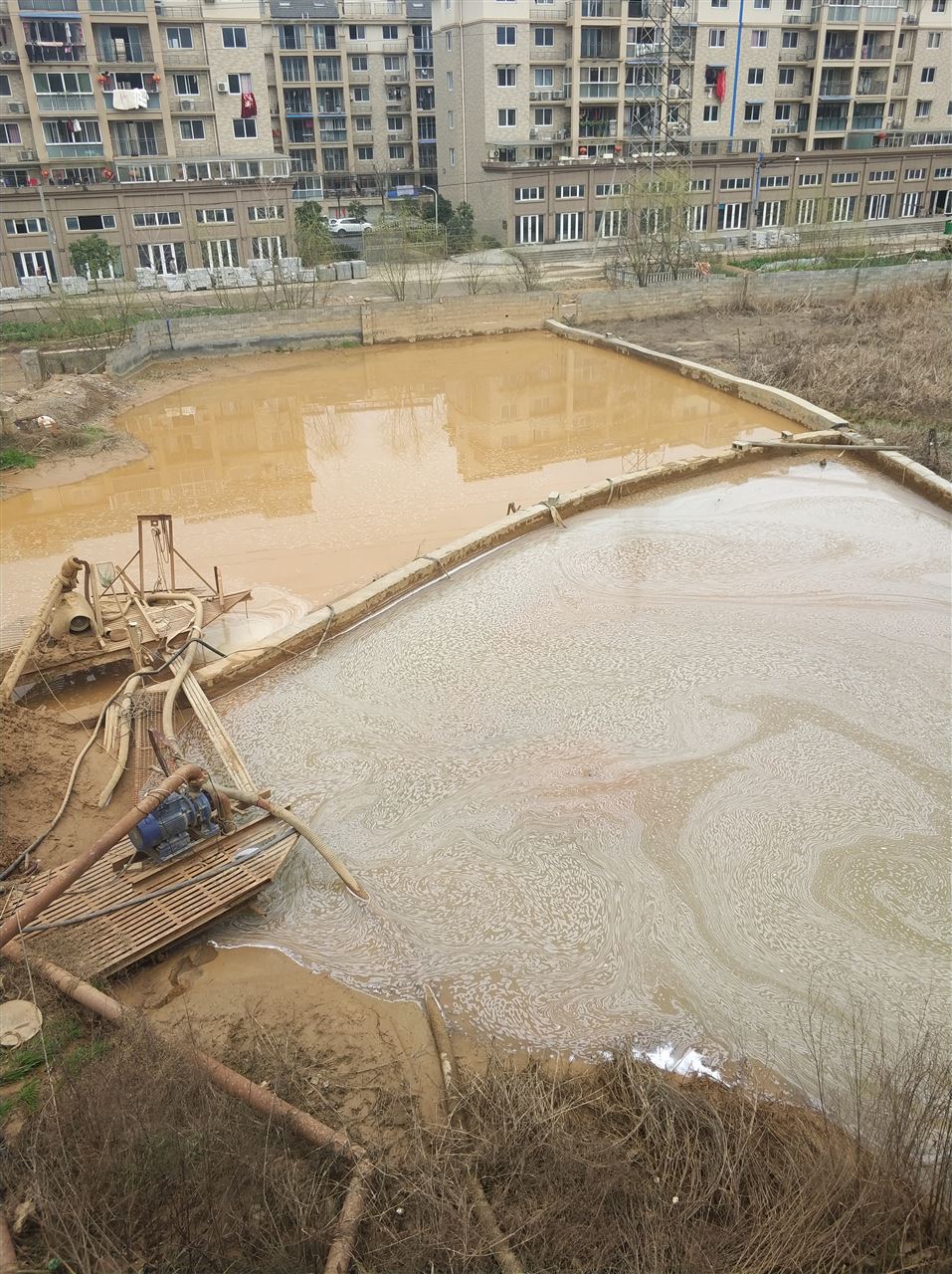 尼勒克沉淀池淤泥清理-厂区废水池淤泥清淤